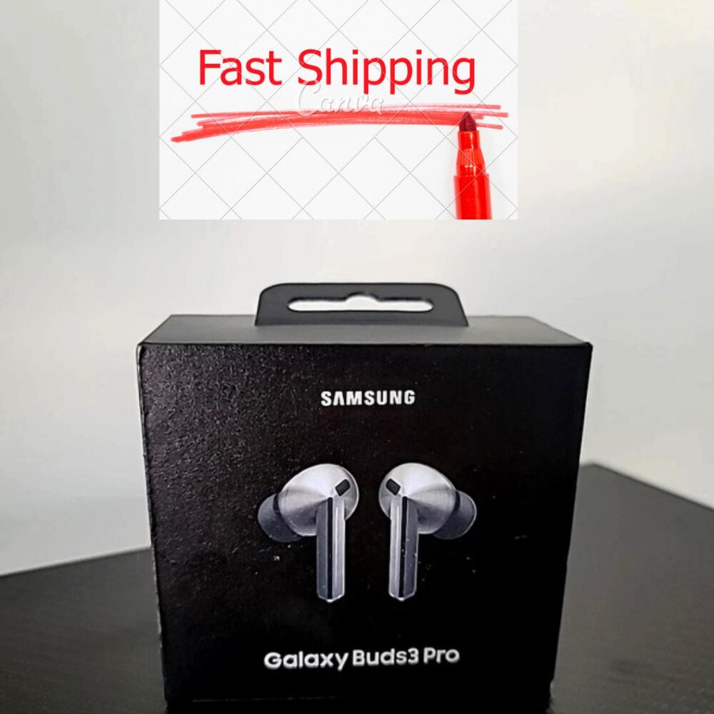 Samsung Galaxy Buds3 Pro Wireless Bluetooth Earbuds Black New Sealed